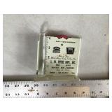 Pipho Implement Sumner Iowa rain gauge