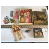 Paper dolls books etc.