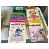 Music books and sheet music