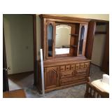 Dresser with mirror