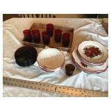 Christmas dishes etc