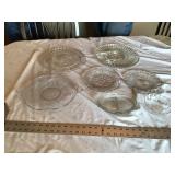 Assorted glassware