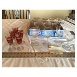 Crystal stemware etc.