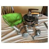 Sunbeam mixer with attachments
