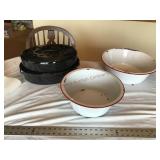 Roaster and enamelware