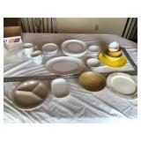 Plastic dishes etc.