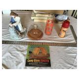Vintage thermos etc.
