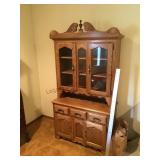 Modern oak hutch