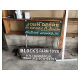 Wooden signs