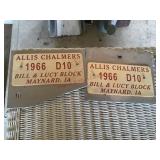 Allis Chalmers sign