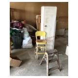 Cosco stool ,ladder and cabinet