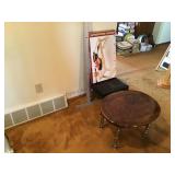 Stand stool and breakfast tray