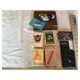 Advertising playing cards