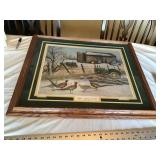 Robert Hinton Framed print