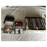 DVDs and CDs