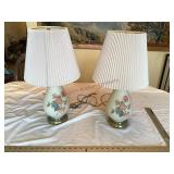 Pair of dresser lamps
