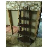 Corner shelf unit