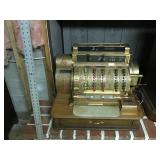 Antique national cash register