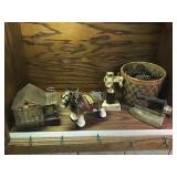 Horse tractor trophy etc.