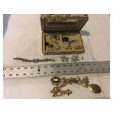 Assorted costume jewelry