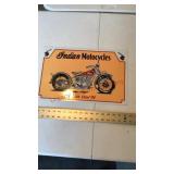 Metal sign
