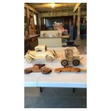 Wooden cars