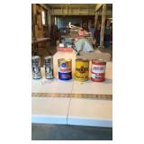 Full oil cans