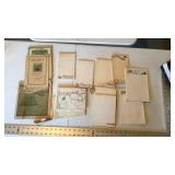 Note pads and misc. paper