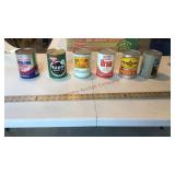 6 Full oil cans