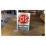 Metal sign