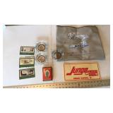 Tobacco can and misc. advertising
