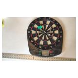 Battery operated dart board
