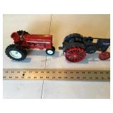 Titan and international tractors