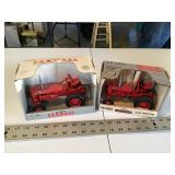 Farmall and McCormick cub and A
