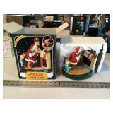 Coca-Cola santa claus and polar bear mechanical
