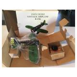 John Deere airplane bank