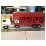 Livestock van truck