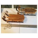 Decorative sleds