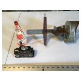 View finder and horn etc