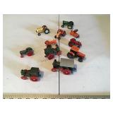 Small toy tractors