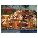 2 tapestry pieces