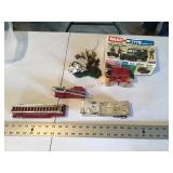 Miscellaneous small Tonka toys played with