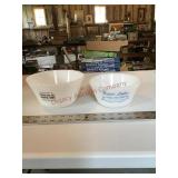 Advertising bowls