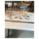 Beer glasses