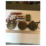Boyscout items and canteens