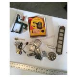 Cookie cutters, spoons, apple corer, etc