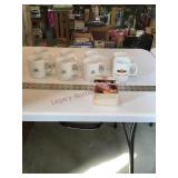 Seed corn mugs and books