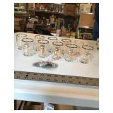 Coors beer glasses and opener