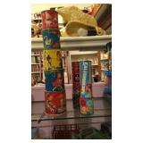 Stacking cans and kaleidoscopes