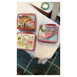 3 Metal Lunchpails